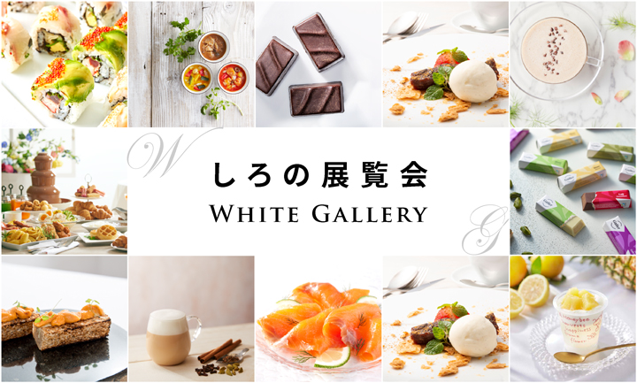 白の背景のフードフォト撮影集